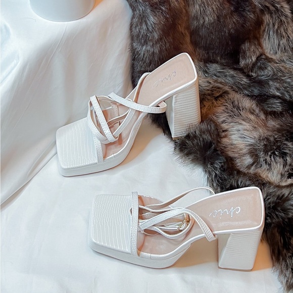 persevir boutique Shoes - Davina Block Heel- own brand